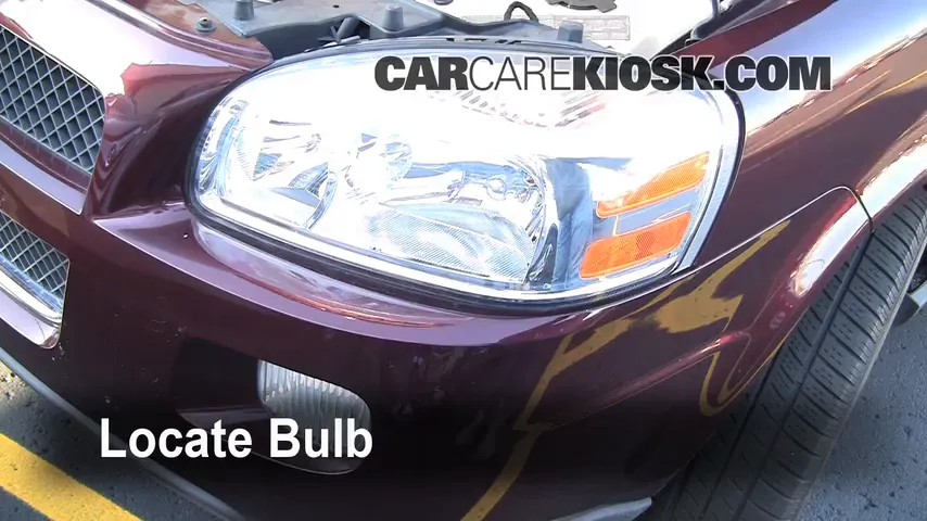 2008 Chevrolet Uplander LS 3.9L V6 Lights Highbeam (replace bulb)